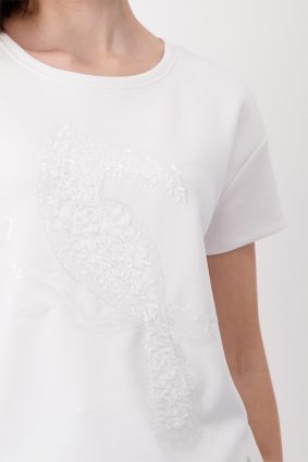 Monari Cockatoo Sweatshirt White
