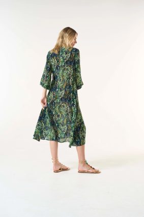Oneseason Mia Congo Dress Viscose Green