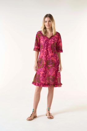 Oneseason Middy Indi San Sebastian Hot Coral