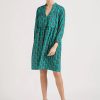 Lola Leighton Midi Dress Seal Emerald