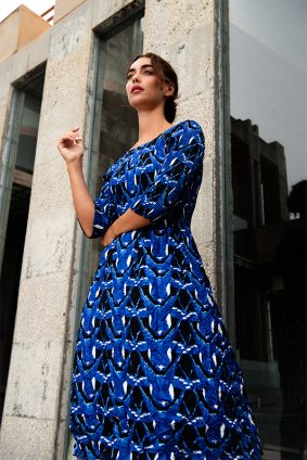 Alquema 34 Sleeve Smash Pocket Dress Fly High