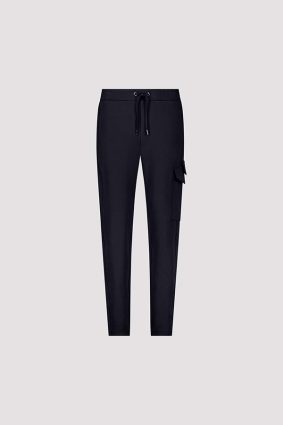 Monari Drawstring Trousers Dark Denim