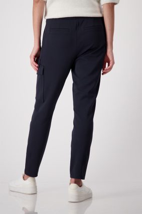 Monari Drawstring Trousers Dark Denim