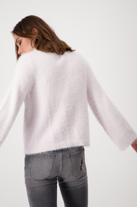 Monari Polo Neck Pullover Rosy