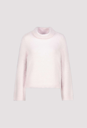 Monari Polo Neck Pullover Rosy