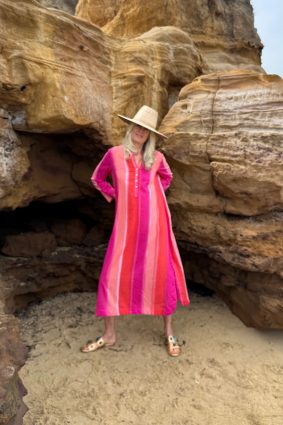 Oneseason Bazaar Stripe Moroccan Stripe Pink