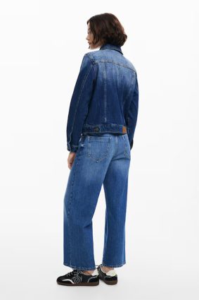 Desigual Denim Medium Wash Jacket