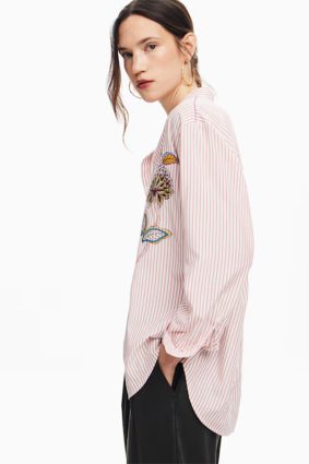 Desigual Shirt Rosa Helado