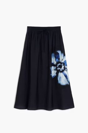 Desigual Skirt Negro Detail