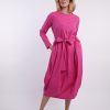 Elemente Clemente Dress Teru Longsleeve Azalea Pink