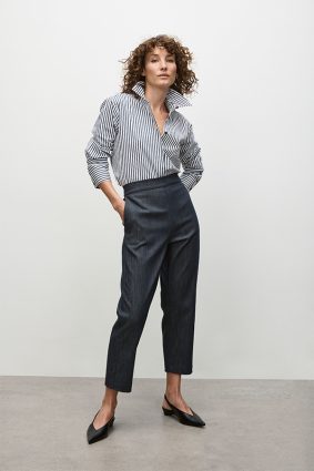Mela Purdie Smooth Shirt WhiteIndigo