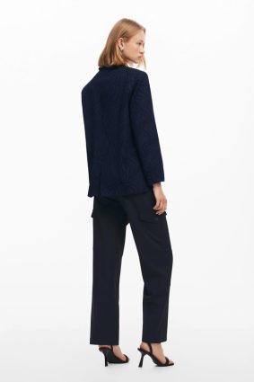 Desigual Coat Navy