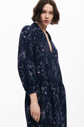 Desigual Dress Marino