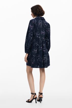 Desigual Dress Marino
