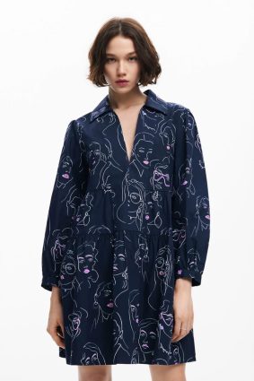 Desigual Dress Marino