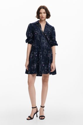 Desigual Dress Marino