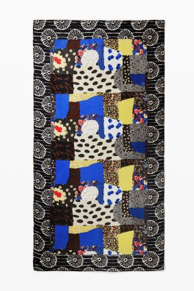 Desigual Foulard Scarf Navy