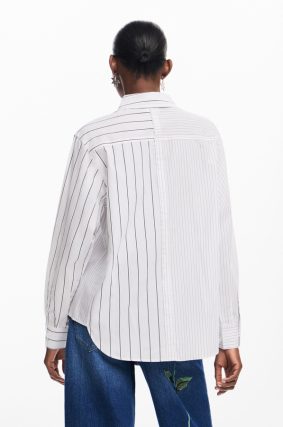 Desigual Shirt Blanco Logo