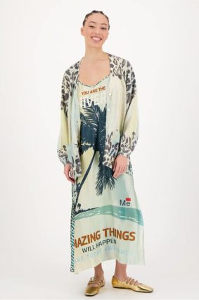 Me369 Olivia Camisole Dress Safari