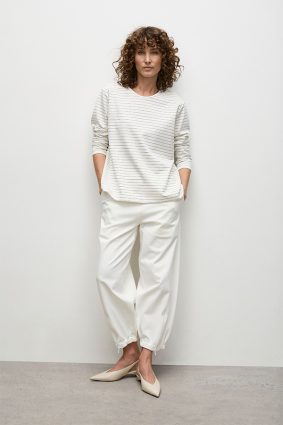 Mela Purdie Crop Club Pant Winter White