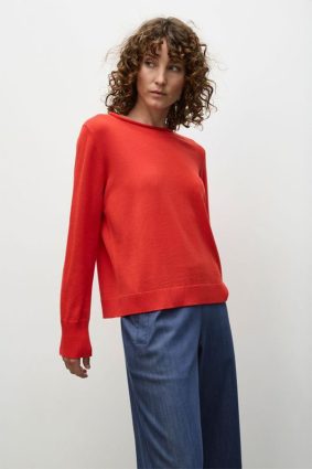 Mela Purdie Roll Sweater Poppy