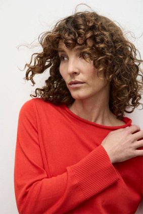 Mela Purdie Roll Sweater Poppy