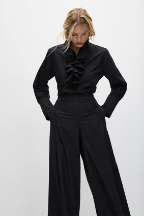 Mela Purdie Soft Vent Pant Black