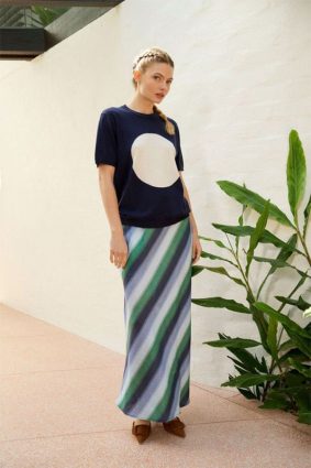 The Dreamer Label Ivy Ocean Skirt