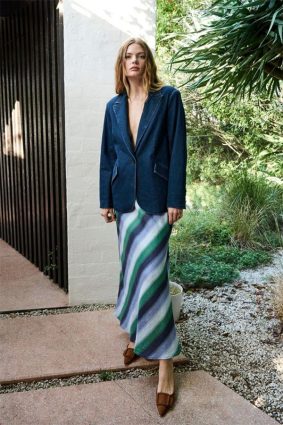 The Dreamer Label Ivy Ocean Skirt