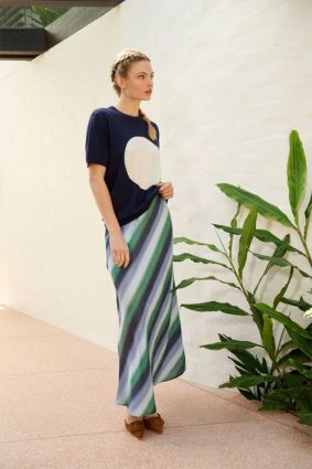 The Dreamer Label Ivy Ocean Skirt