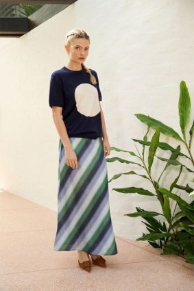 The Dreamer Label Ivy Ocean Skirt