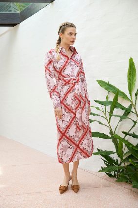 The Dreamer Label River Dahlia Ankle Dress