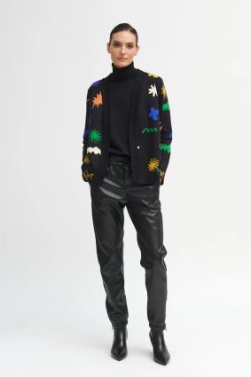 Tinta & Bariloche Melisa Cardigan Black