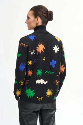 Tinta & Bariloche Melisa Cardigan Black