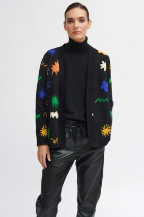 Tinta & Bariloche Melisa Cardigan Black
