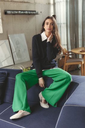 Alessandra Essence Sweater Navy