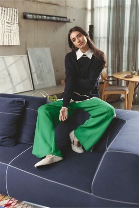 Alessandra Essence Sweater Navy