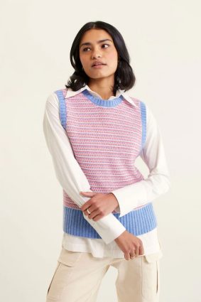 Alessandra Houston Vest Denim