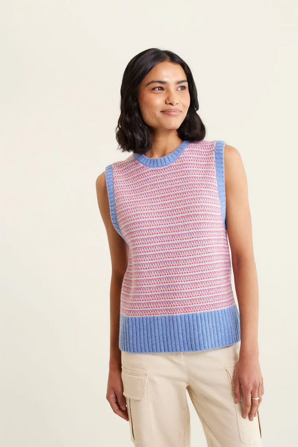 Alessandra Houston Vest Denim