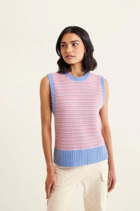 Alessandra Houston Vest Denim