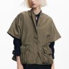 Desigual Poncho Kaki