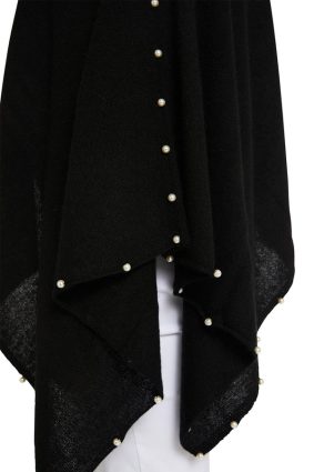 Esperance & Co Classic Topper with Pearls 237 Ebony