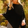 Esperance & Co Classic Topper with Pearls 237 Ebony