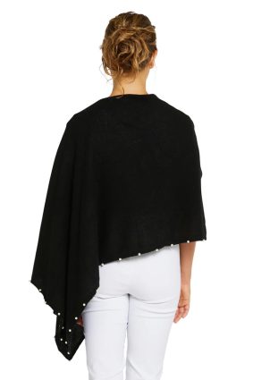 Esperance & Co Classic Topper with Pearls 237 Ebony