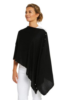 Esperance & Co Classic Topper with Pearls 237 Ebony