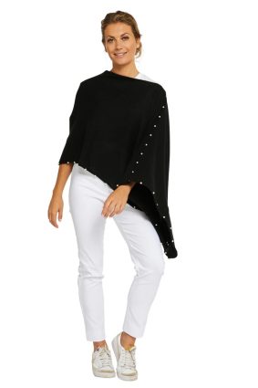 Esperance & Co Classic Topper with Pearls 237 Ebony