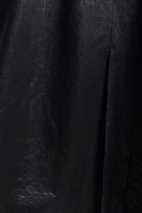 High Delight Denim Shirt Dress Black