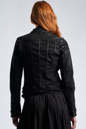 High Energetic Jeans Style Jacket Black