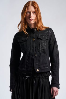 High Energetic Jeans Style Jacket Black