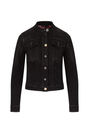 High Energetic Jeans Style Jacket Black